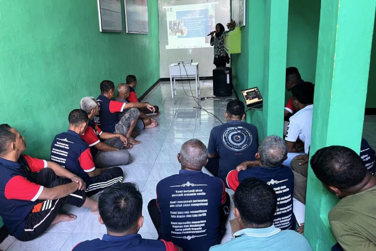 Ciptakan Lingkungan Sehat, Lapas Wahai Sosialisasikan PHBS Bagi Warga Binaan
