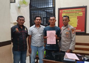 Pria di Buru Ditahan Polisi Atas Dugaan  Tindak Pidana Asusila Terhadap Anak Di Bawah Umur