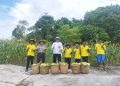 Panen Ribuan Jagung, Bentuk Komitmen Lapas Namlea Wujudkan  Program Presiden