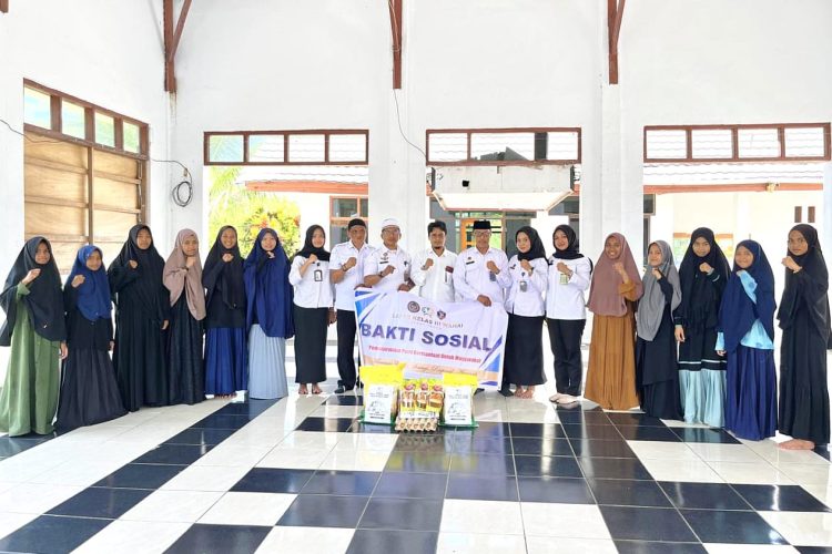 Momentum Hari Santri Nasional, Lapas Wahai Gelar Baksos ke Ponpes Hidayatullah Annajah