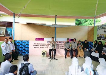 Polisi Mangente Sekolah di MA Alhilaal Namlea