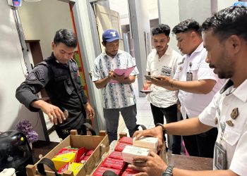 Polres Buru  Cek Kondisi dan Kelayakan Senpi Lapas Namlea