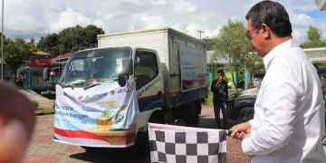 Gubernur Maluku Luncurkan Penyaluran Bantuan Pangan Beras dan Minyak Goreng untuk 123.522 KK di Maluku