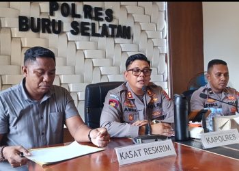 Kapolres Buru Selatan A.K.B.P Andi P. Lorena Merilis 20 Kasus Tindak Pidana