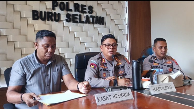 Kapolres Buru Selatan A.K.B.P Andi P. Lorena Merilis 20 Kasus Tindak Pidana