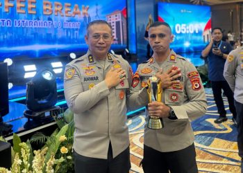 Personel Polda Maluku Polres Buru Selatan Raih Penghargaan Hoegeng Corner Awards 2025