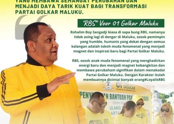 Selangkah Lagi R. Boy Sangadji Menakhodai Golkar Maluku