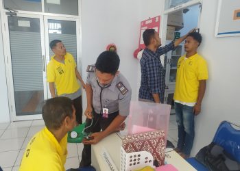 Deteksi Dini Penyakit Musiman, Lapas Namlea dan Puskesmas Sawa Jemput Bola Pantau Kesehatan Warga Binaan