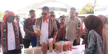 Gubernur Maluku Tinjau Pameran  30 UMKM,  Ajak Pelaku Usaha Terus Berkreativitas