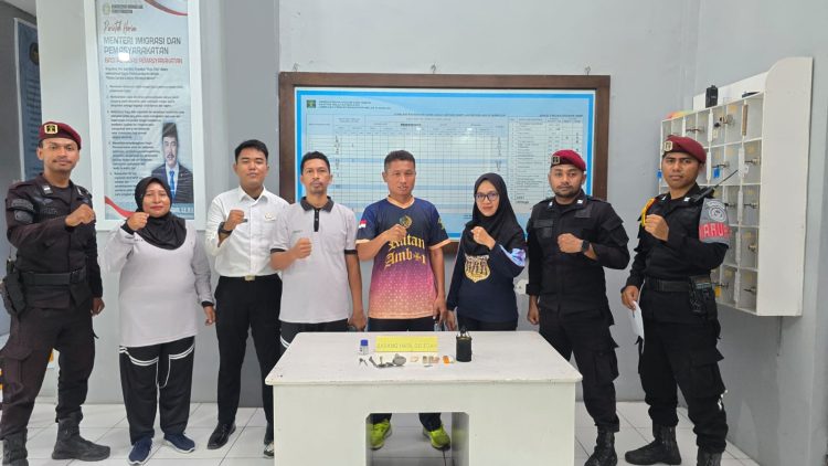 140 Warga Binaan Digeledah, Lapas Namlea Tegaskan Komitmen Bersih Halinar