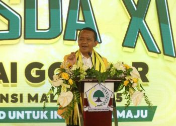 Bahlil Lahadalia Hadiri Pembukaan MUSDA XI DPD Golkar Maluku, Ajak Kader Bangkit dan Solid untuk Daerah