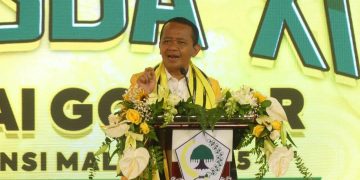 Bahlil Lahadalia Hadiri Pembukaan MUSDA XI DPD Golkar Maluku, Ajak Kader Bangkit dan Solid untuk Daerah