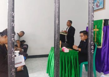 Lapas Wahai Sambut Kunjungan Pastoral GPM Jemaat Bethsan, Bina Rohani dan Bawa Harapan di Balik Jeruji