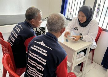 Warga Binaan Lapas Wahai Terima Obat Gratis, Tindak Lanjut Aksi Cek Kesehatan