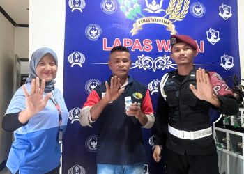 Wajib Tes Urine, Lapas Wahai Pastikan Warga Binaan Bersih Narkoba Sebelum Kembali ke Masyarakat