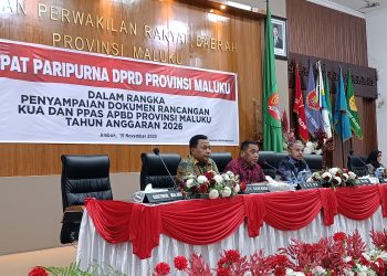 WAGUB SAMPAIKAN RANCANGAN KUA-PPAS TAHUN 2026 DI RAPAT PARIPURNA DPRD