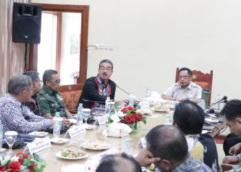 Gubernur Paparkan Kondisi Maluku ke Mendagri Pada Rakor Kepala Daerah se- Maluku