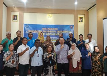 BNN Provinsi Maluku Bersama BNNK Bursel Gelar Rakor Pengembangan dan Pembinaan Tanggap Ancaman Narkoba