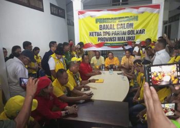 Rohalim Boy Sangadji Resmi Daftar Calon Ketua DPD Golkar Maluku