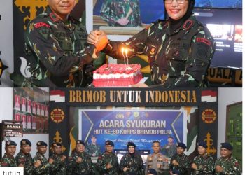 Kapolres Buru Sulastri Sukidjang : Merawat Semangat Pengabdian di Usia ke-80 Korps Brimob Polri