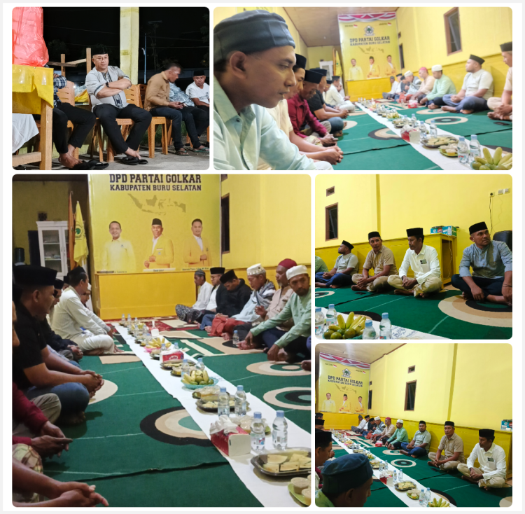 DPD Golkar Bursel Gelar Doa Untuk Bangsa pada Puncak HUT ke-61