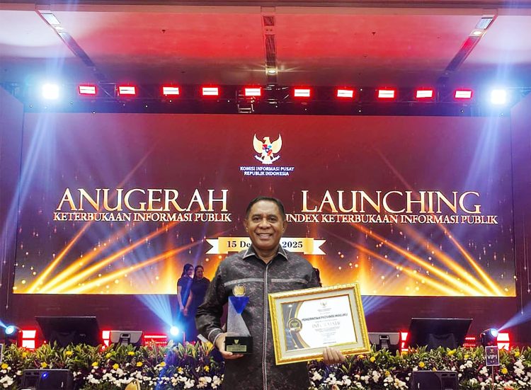 Komitmen Transparansi Berbuah Hasil : Pemerintah Provinsi Maluku Kembali Raih Predikat Informatif Badan Publik