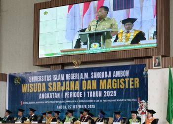 Wagub Maluku Hadiri Wisuda Perdana UIN A.M. Sangadji Ambon