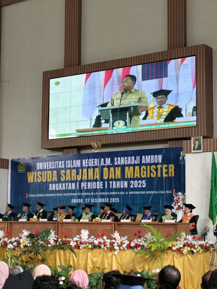 Wagub Maluku Hadiri Wisuda Perdana UIN A.M. Sangadji Ambon