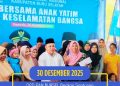 Meneguhkan Nilai Kemanusiaan di Penghujung Tahun, DPD PAN Bursel Doa Bersama Anak Yatim dan Ibu Janda