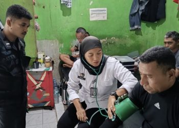 Jelang Pergantian Tahun, Lapas Wahai Gelar Skrining Kesehatan Massal Warga Binaan
