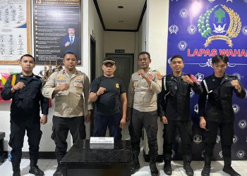 Lapas dan Polsek Wahai Geledah Blok Hunian, Jaga Kondusivitas Awal Tahun