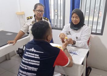 Pastikan Lingkungan Steril Narkoba, Lapas Wahai Deteksi Dini lewat Tes Urine