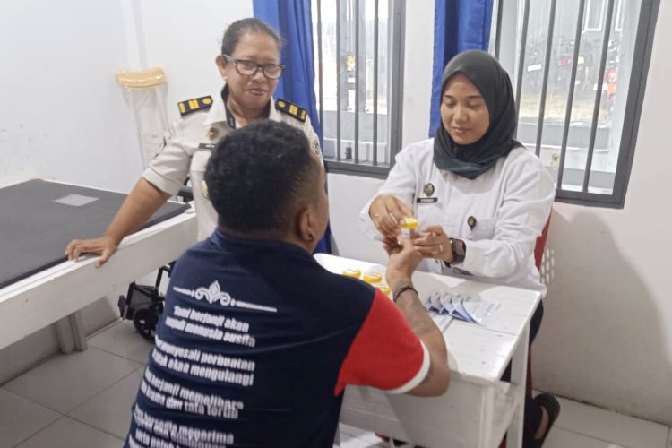 Pastikan Lingkungan Steril Narkoba, Lapas Wahai Deteksi Dini lewat Tes Urine