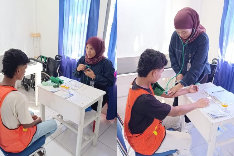 Pastikan Steril Narkoba, Lapas Wahai Perketat Pemeriksaan Urine Tahanan Baru