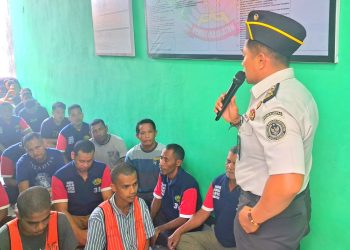 Pastikan Sarana Komunikasi Sesuai Aturan, Lapas Wahai Sosialisasikan Tata Tertib Penggunaan Wartelsus