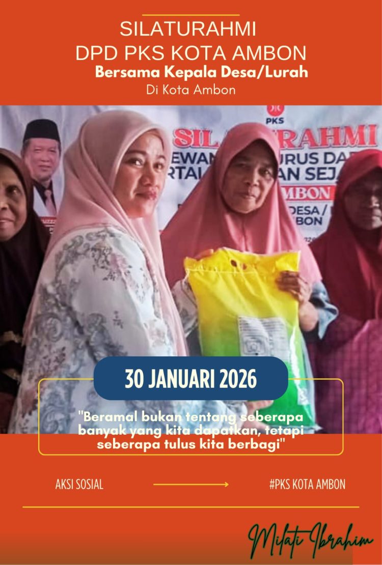 Milati Ibrahim Bangun Sinergitas Sesama Perempuan, Wujud Peran Aktif Aleg DPRD PKS Kota Ambon
