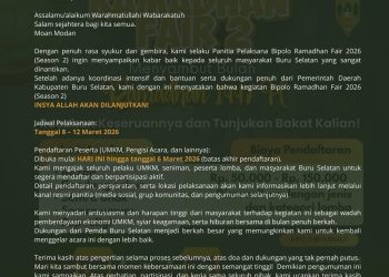 Bipolo Ramadhan Fair 2026 Season 2 Digelar 8–12 Maret di Namrole