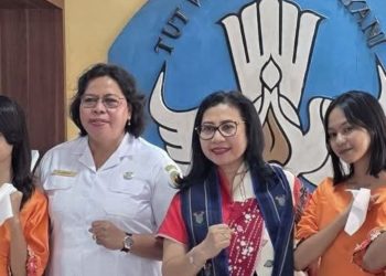 Komitmen Bersama Majukan Pendidikan, Anggota DPD RI Novita Anakotta Disambut Hangat Kepala Dinas Pendidikan Maluku
