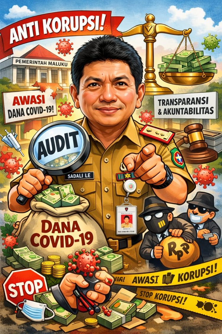 LKI Maluku Nilai Rudy Irmawan Tak Serius Tangani Korupsi, Termasuk Dana Covid-19; Surat Terbuka untuk Presiden Prabowo Subianto Segera Dikirim