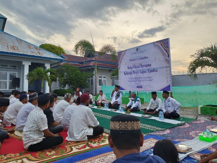 Hangatkan Suasana Ramadhan, Lapas Namlea Bukber Dengan Warga Binaan
