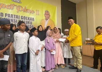 Perkuat Konsolidasi Partai, DPD Golkar Maluku Gelar Pleno II dan Santunan Anak Yatim di Bulan Ramadhan