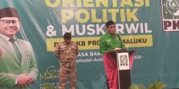 Pengukuhan DPW PKB Maluku Jadi Momentum, Basri Damis Serukan Mesin Partai Harus Solid