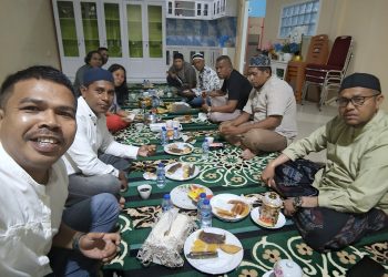 Bupati La Hamidi Buka Puasa Bersama Jurnalis, Bahas Isu Pemerintahan dan Pembangunan