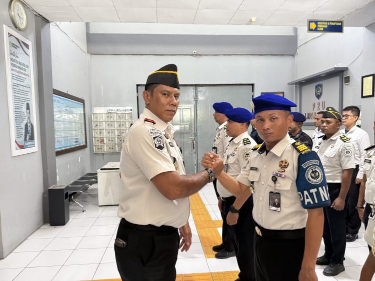 Sah, Lapas Namlea Resmi Kukuhkan Petugas Satops Patnal