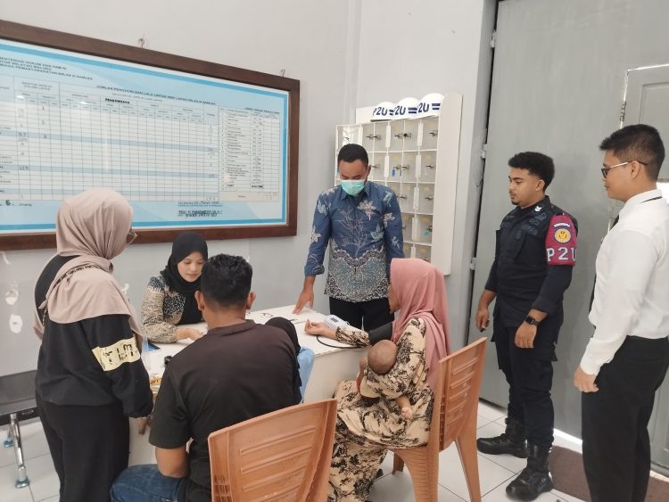 Dukung Proksi Imipas, Lapas Namlea Hadirkan Layanan CKG