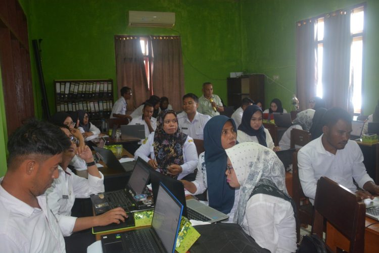 Dinas Perpustakaan dan Arsip Daerah Kabupaten Buru Mulai Terapkan Aplikasi Srikandi V3