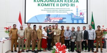 Gubernur Maluku Apresiasi Kunker Komite II DPD RI, Perkuat Pengawasan Energi dan Dorong Proyek Strategis Blok Masela