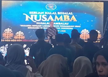 Halal Bihalal NUSAMBA Perkuat Harmoni Maluku, Gubernur: NUSAMBA Jadi Laboratorium Umat Beragama untuk Indonesia