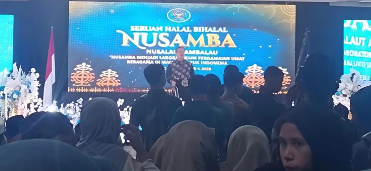 Halal Bihalal NUSAMBA Perkuat Harmoni Maluku, Gubernur: NUSAMBA Jadi Laboratorium Umat Beragama untuk Indonesia