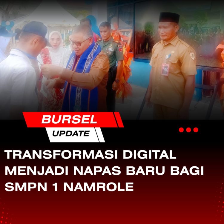 Buka Ujian Sekolah Online di SMPN 1 Namrole, Wabup Buru Selatan Tekankan Integritas